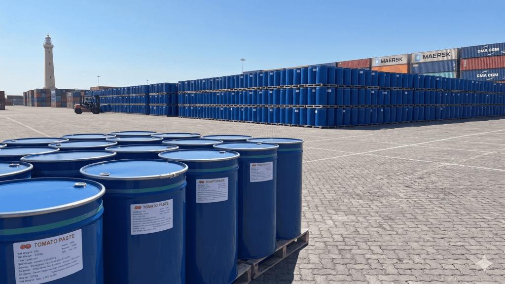 235kg drum tomato paste factory