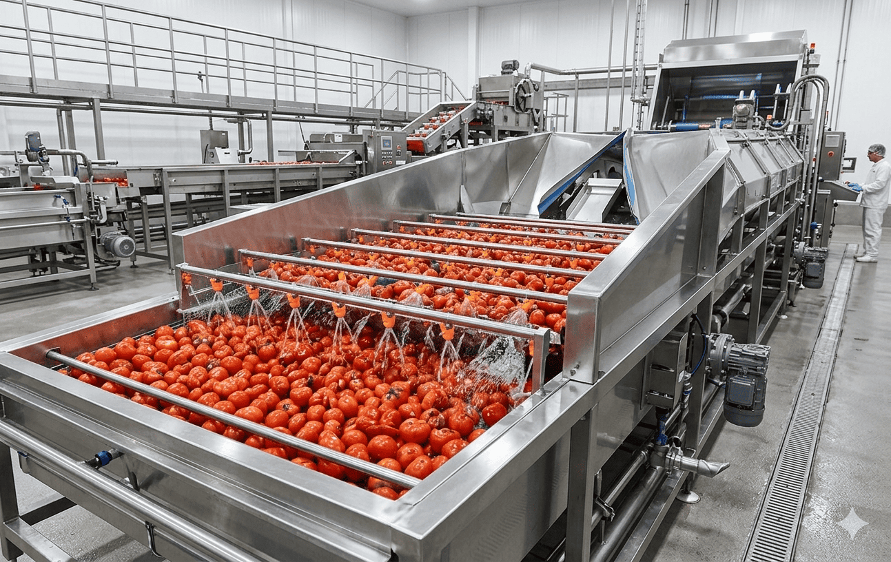 Washing & Sorting Machine