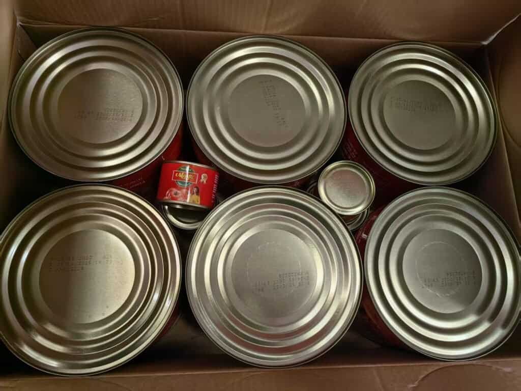 Canned size of 2200g
