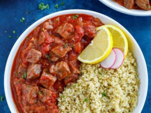 hearty stew bases of tomato paste