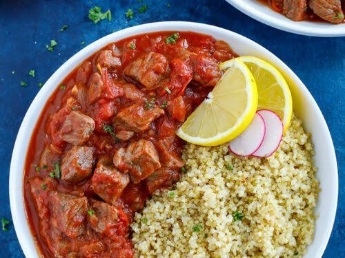 hearty stew bases of tomato paste